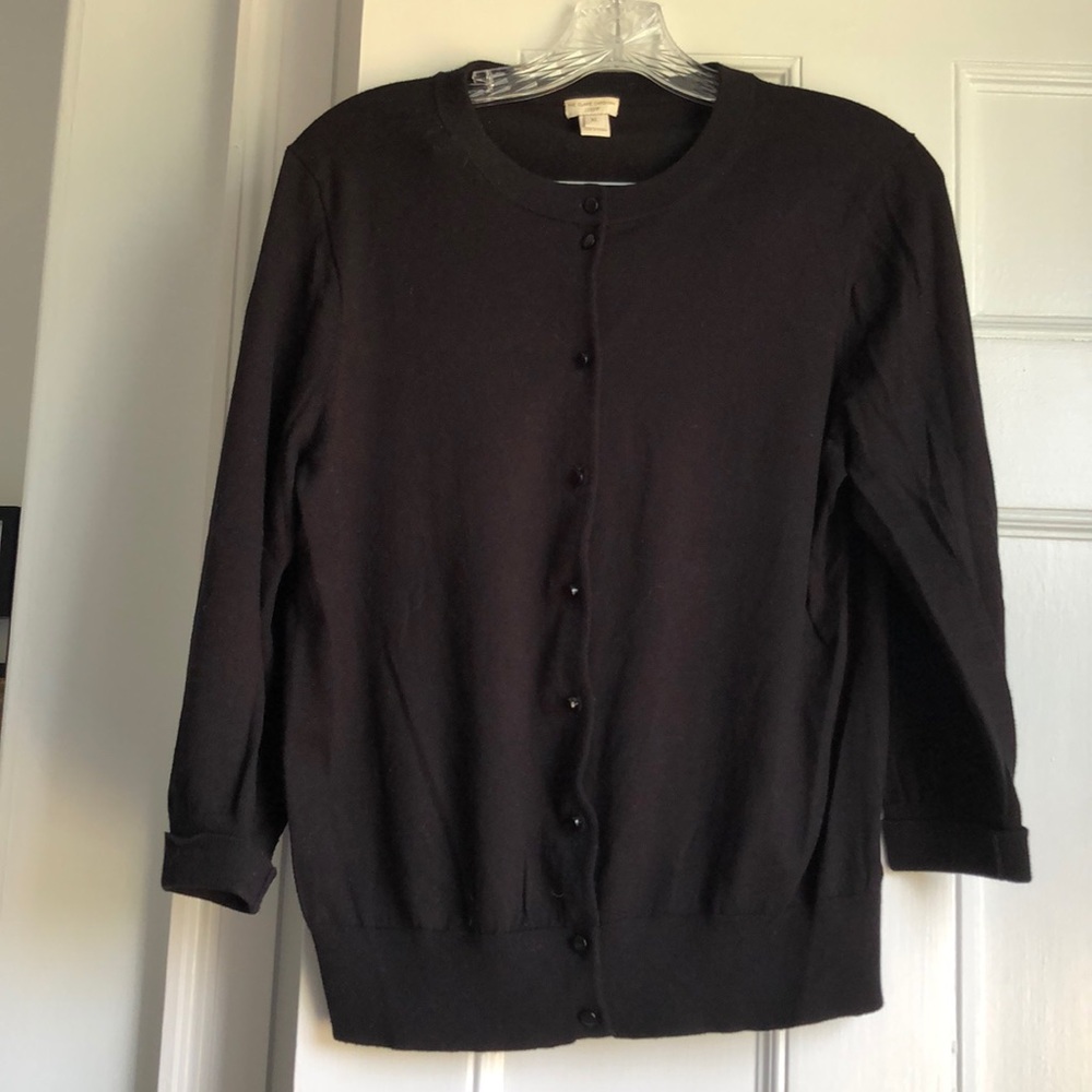 Black cardigan